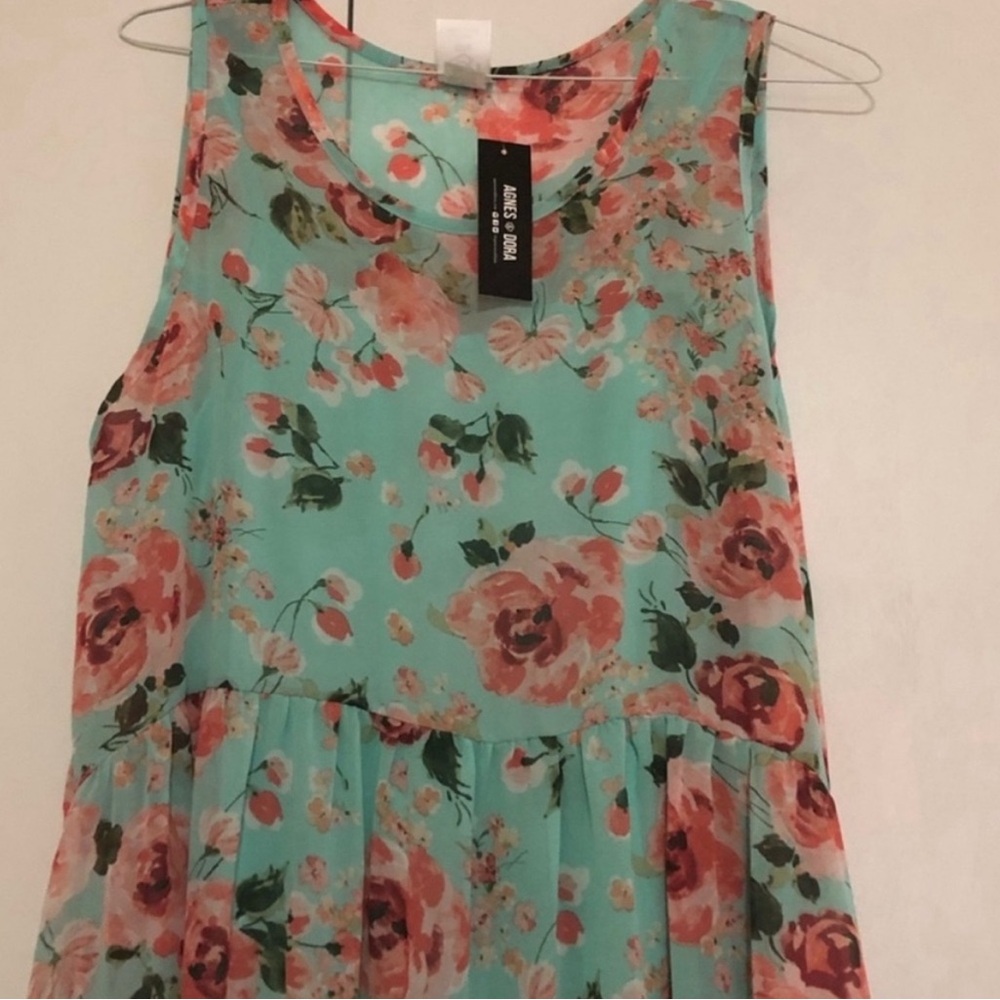NWT Agnes & Dora - Floral Godiva Dress - Size XL - Picture 4 of 5